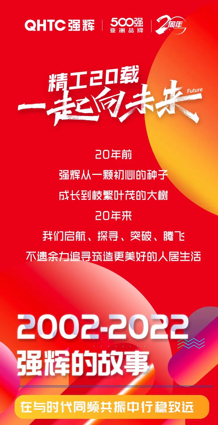 強(qiáng)輝20周年 | 逐夢新征程，一起向未來
