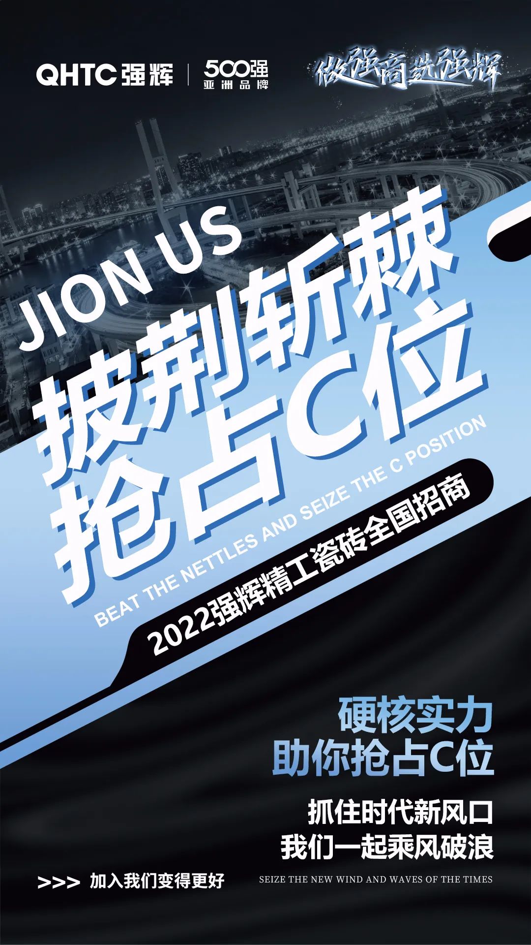 乘風(fēng)破浪 把握機遇 | 2022強輝精工瓷磚全國招商火熱進行中(圖2)